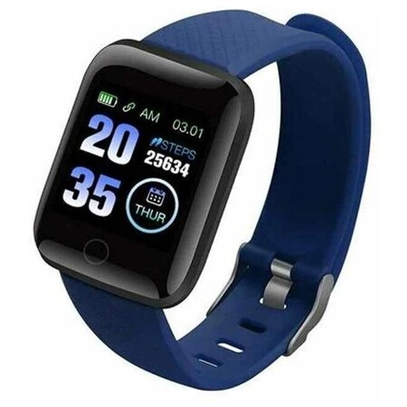 Фитнес- трекер Morefit B03S Plus Смарт- часы синий: характеристики и цены