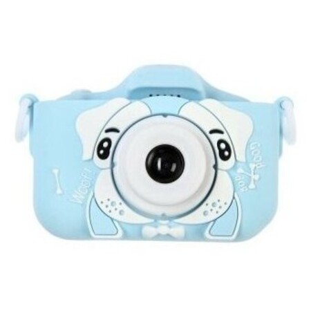 Детский цифровой фотоаппарат Собачка Голубая / Kids Camera Blue: характеристики и цены
