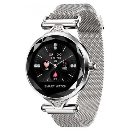 Женские умные часы Smart Watch H1 (Серебряный): характеристики и цены