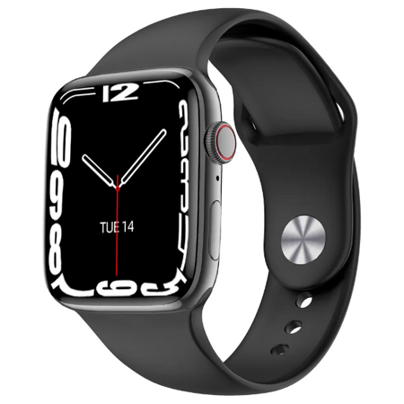 Умные часы Smart Watch 7 Серии / Смарт часы, 45mm (Черные): характеристики и цены