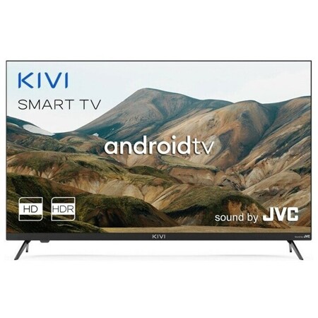 Телевизор Kivi 32H740LB, 32", 1366x768, DVB-C/T2, 3xHDMI, 2xUSB, SmartTV, черный: характеристики и цены