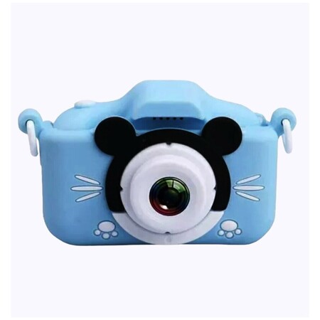 Детский цифровой фотоаппарат CHILD DIGITAL Мышонок/ Компактный фотоаппарат / Голубой: характеристики и цены