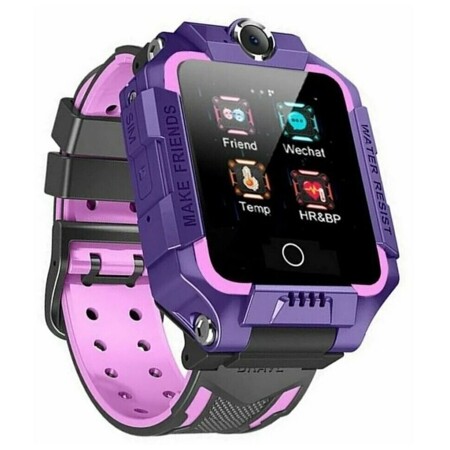 Детские умные часы Smart Watch с камерой и LBS отслеживанием, сенсорный экран, собственная SIM- карта ( Фиолетовый ): характеристики и цены