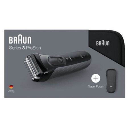 Braun Series 3 ProSkin 3000ts Grey + футляр + несессер: характеристики и цены
