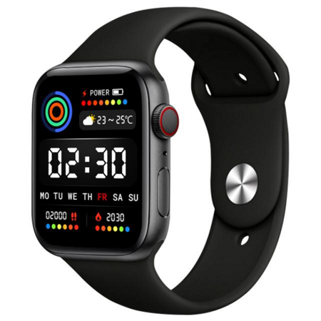 Умные Смарт часы M36 PLUS Smart Watch 2022/Watches 7 Series (IOS/Android) Fulltouch экран 44мм, беспроводной зарядкой, приемом-ответом звонков (black): характеристики и цены