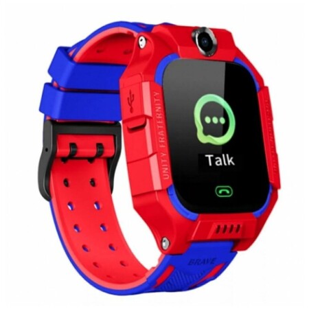 Детские Водонепроницаемые Смарт-часы Z6 с GPS-трекером и камерой Красный: характеристики и цены