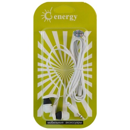 Energy 2216, кабель 1.2м, цвет: белый, в блистере: характеристики и цены
