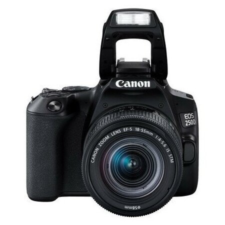 Canon EOS 250D kit 18-55 IS STM Black: характеристики и цены