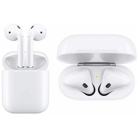 Беспроводные наушники Air Headphones V 2 / Bluetooth наушники / Bluetooth гарнитура для телефона с беспроводной зарядкой /: характеристики и цены