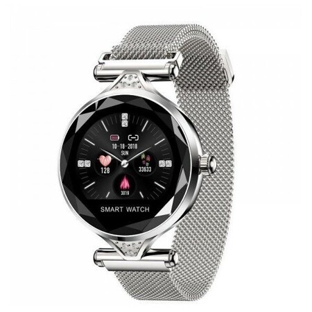 Умные часы Smart Watch H1 женские (Серебряный): характеристики и цены