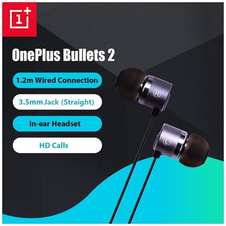 OnePlus Bullets 2 1,25 м, проводная гарнитура с микрофоном,: характеристики и цены