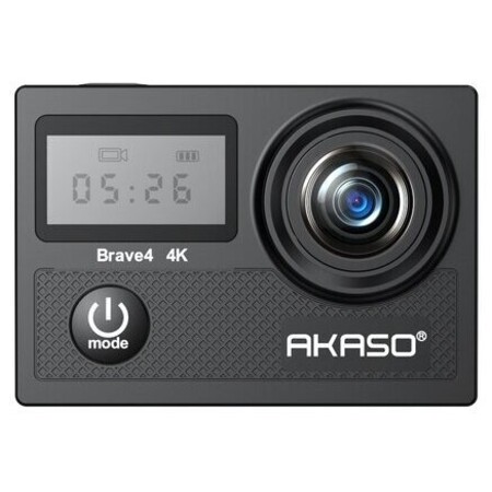 AKASO Brave 4, 20МП, 3840x2160, 1050 мА·ч: характеристики и цены