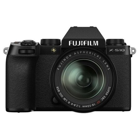 Fujifilm Фотоаппарат системный Fujifilm X-S10 18-55mm: характеристики и цены