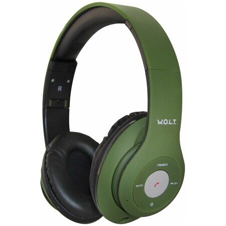 QUB Наушники Bluetooth STN-260 Green: характеристики и цены