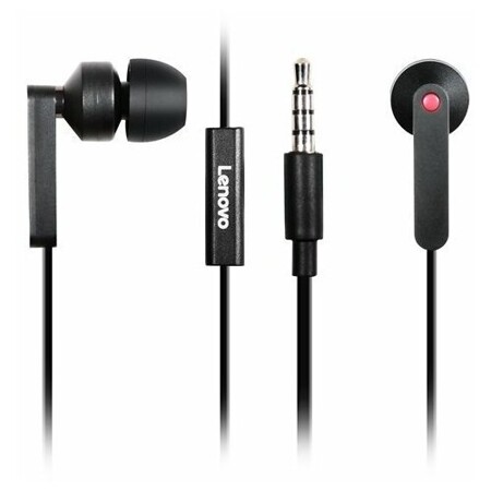 Lenovo In-Ear Headphones (4XD0J65079), черный: характеристики и цены