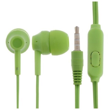 Blast BAH-217 Mobile, вакуумные, микрофон, 3.5 мм, 1.2 м, зеленые: характеристики и цены