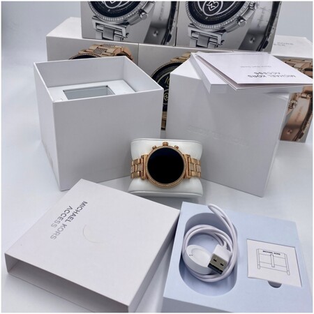 Смарт часы Michael Kors DW7M2 Золото со стразами: характеристики и цены