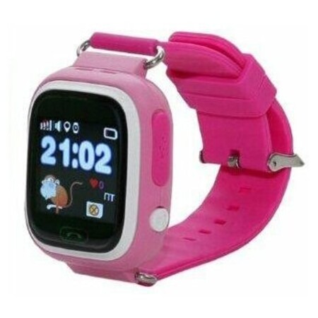 Умные детские часы High Quality с GPS, поддержкой звонков, кнопкой SOS, Розовый: характеристики и цены