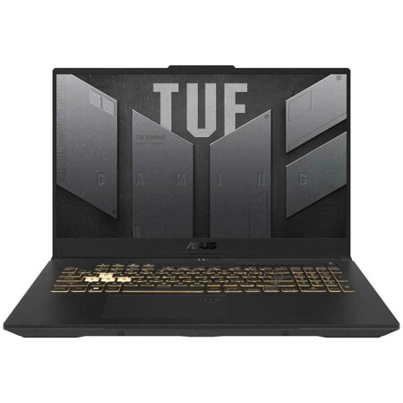 ASUS TUF Gaming F17 FX707ZM-RS74 (1920x1080, Intel Core i7 12700H, RAM 16 ГБ, SSD 1 ТБ, GeForce RTX 3060, Windows 11): характеристики и цены