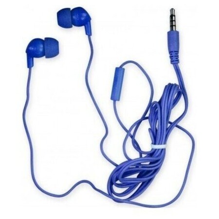 Наушники OLMIO Earphones blue: характеристики и цены