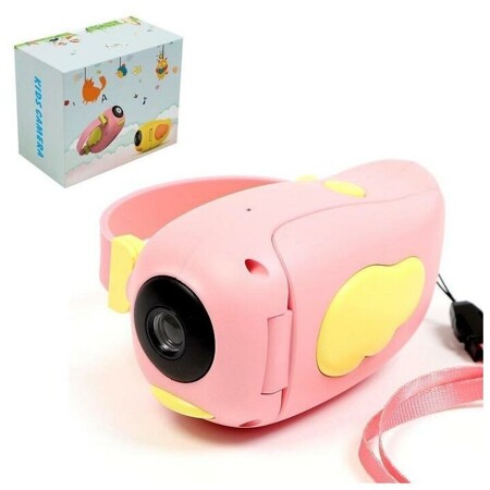 Детская видеокамера «Птичка», цвет розовый: характеристики и цены
