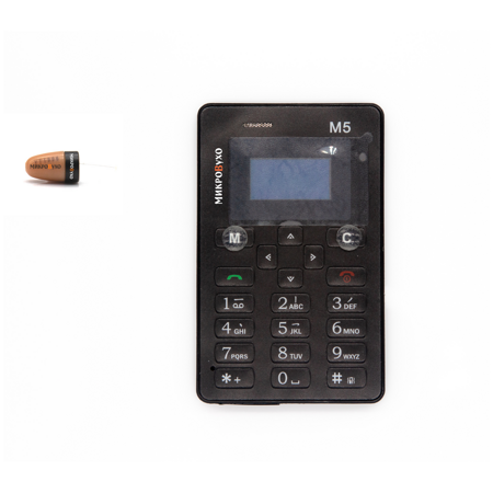 Капсульный микронаушник К3 6 мм и гарнитура Phone со встроенным чувствительным микрофоном, кнопкой подачи сигнала, кнопкой ответа и перезвона: характеристики и цены