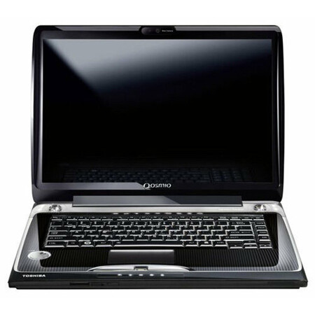 Toshiba QOSMIO F50-127 (1280x800, Intel Core 2 Duo 2.4 ГГц, RAM 4 ГБ, HDD 320 ГБ, GeForce 9700M GTS, Win Vista HP): характеристики и цены