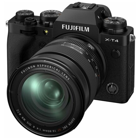 FujiFilm X-T4 Kit XF16-80mm F4 R OIS WR Black: характеристики и цены