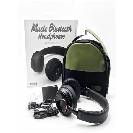 Remax RB-500HB Music Bluetooth Headphones Hi-Fi, Темный кофе: характеристики и цены