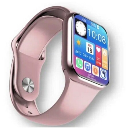 Умные часы Top Smart Watch Series 8 розовые: характеристики и цены