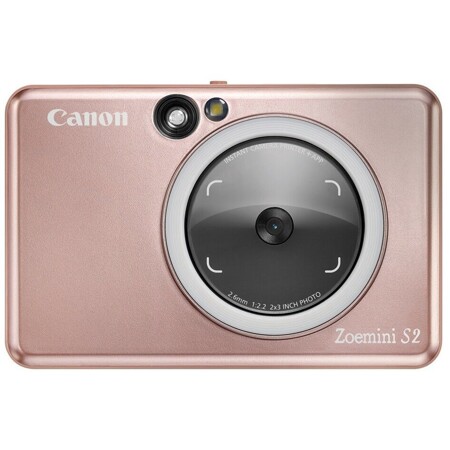 Canon Zoemini S2, розовое золото: характеристики и цены