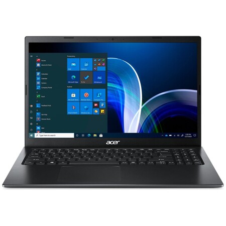 Acer Extensa 15 EX215-54-585V 15.6" FHD TN/Core i5-1135G7/8GB/256GB/Iris Xe Graphics/Windows 10 Pro/NoODD/черный (NX. EGJER.00U): характеристики и цены