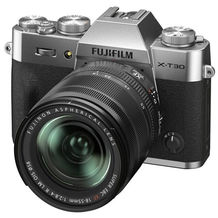 Fujifilm X-T30 II Kit XF 18-55mm f/2.8-4.0 серебро: характеристики и цены