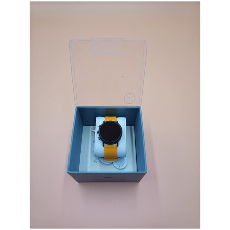 Смарт часы Skagen DW7S1 Черные с желтым ремешком: характеристики и цены