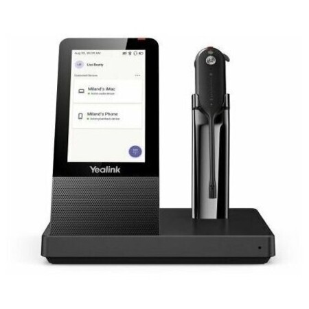 Yealink WH67 Teams HD звук, 120м DECT, шумоподав, дисплей 4', USB-хаб, Bluetooth: характеристики и цены
