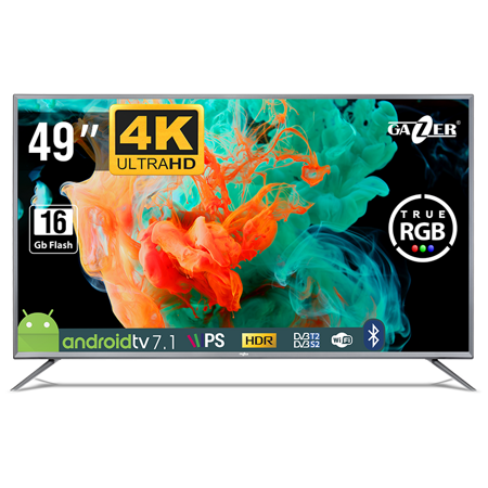 Gazer TV49-US2G Smart TV 49" HDR LED 4K: характеристики и цены