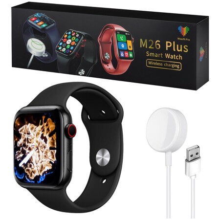 Smart Watch M26 Plus / Smart Watch / Смарт часы / Смарт часы мужские / Умные смарт часы / Умные часы / Фитнес браслет / Часы смарт: характеристики и цены