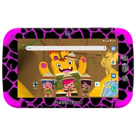 Детский планшет MonsterPad 2 (3G, 16 Гб) черный: характеристики и цены