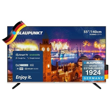 Blaupunkt 55UR965T 2019 LED, HDR: характеристики и цены