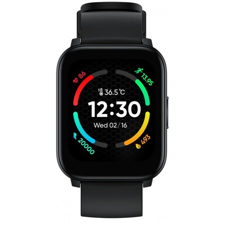 Realme Watch S100 RMW2103 1.69" LCD корп. черный рем. черный (6209004): характеристики и цены