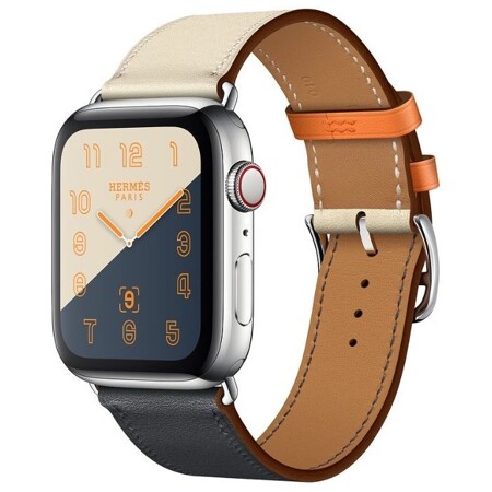 Apple Watch Hermès Series 4 GPS + Cellular 44mm Stainless Steel Case with Leather Single Tour: характеристики и цены