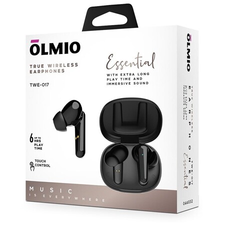 Olmio TWE-017, Bluetooth 5.1, черные: характеристики и цены