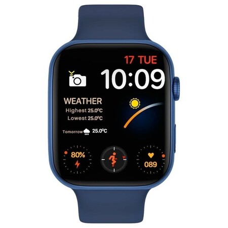 IWO FK88 Smart Watch, 44mm, синий: характеристики и цены