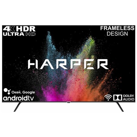 Harper 50U770TS (4K UHD 3840x2160, Smart TV) черный: характеристики и цены
