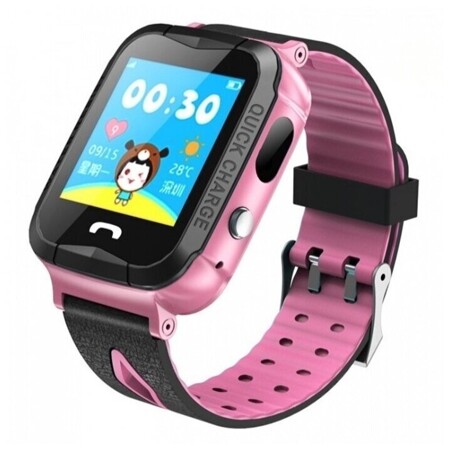 Детские умные часы smart baby watch Q528, розовый: характеристики и цены