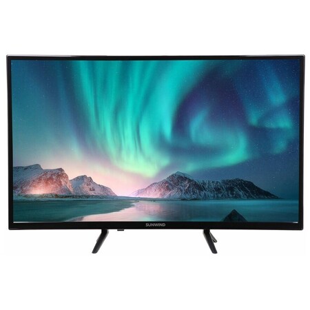 SunWind 32", LED телевизор с разрешением 1366 x 768, черный: характеристики и цены