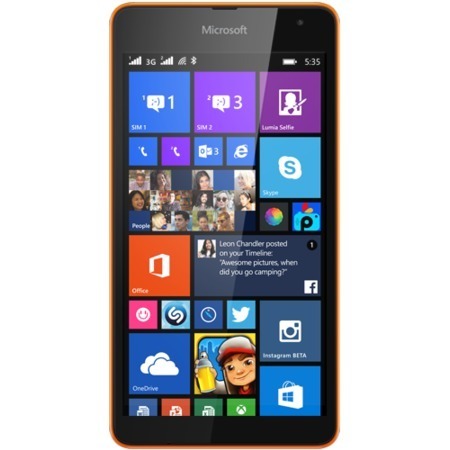 Microsoft Lumia 535 Dual SIM: характеристики и цены