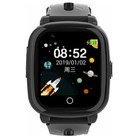 Smart Baby Watch Wonlex CT10 GPS, WiFi, камера, 4G черные (водонепроницаемые): характеристики и цены