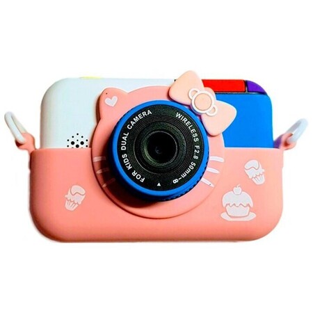 Детский фотоаппарат Хеллоу Китти Children`s fun цифровой 28 Мп 1080FHD Pink: характеристики и цены