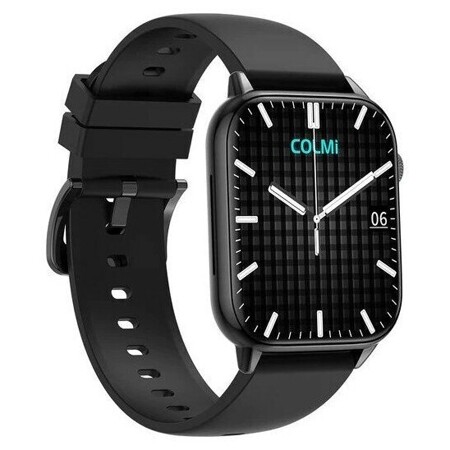 Умные часы C60 Black Frame Black Silicone Strap черный корпус с черным силиконовым ремешком: характеристики и цены